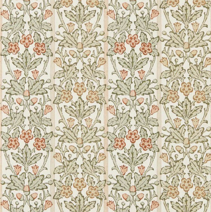 Papier peint "YEW & ARIL SPEARMINT" Morris & Co. - Sanderson
