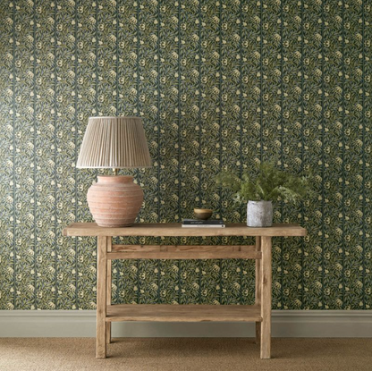 Papier peint "YEW & ARIL SPEARMINT" Morris & Co. - Sanderson
