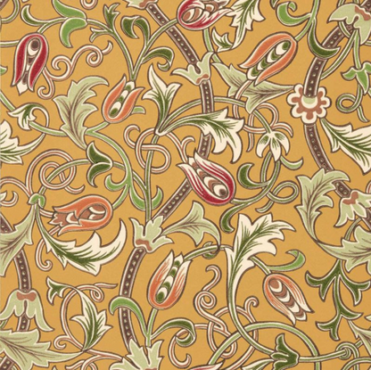 Tapete "YEW & ARIL SPEARMINT" Morris & Co. - Sanderson