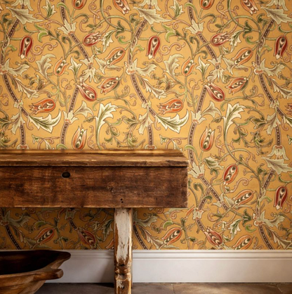 Tapete "YEW & ARIL SPEARMINT" Morris & Co. - Sanderson