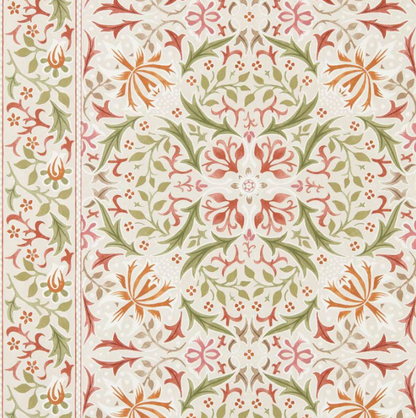 Papel pintado "YEW & ARIL SPEARMINT" Morris & Co. - Sanderson