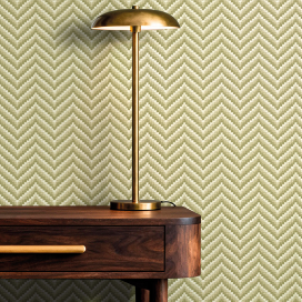 Wallpaper "Imperial – Ancient Green," by the meter or by the roll