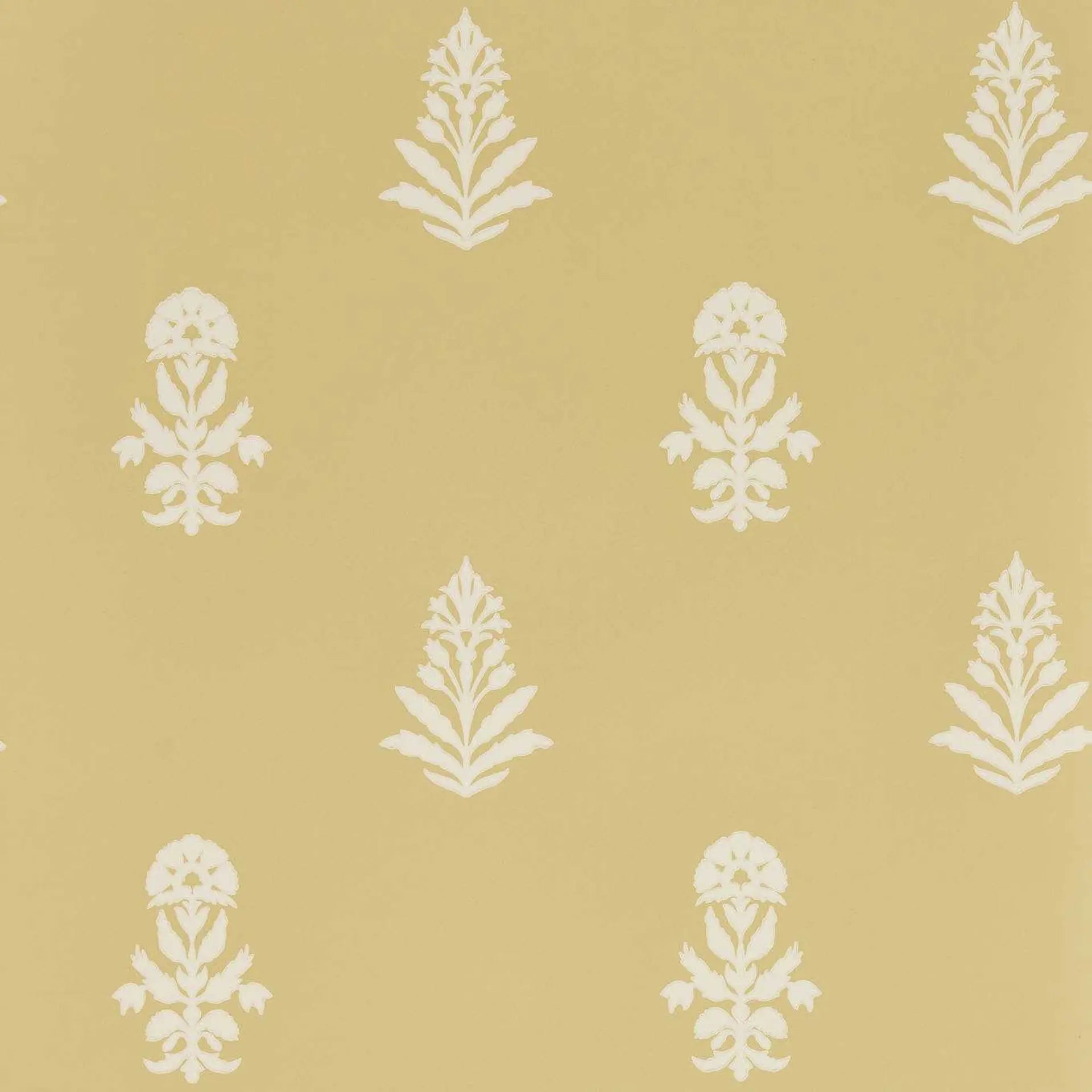Carta da parati "Dabu Giallo" - Curios - SANDERSON