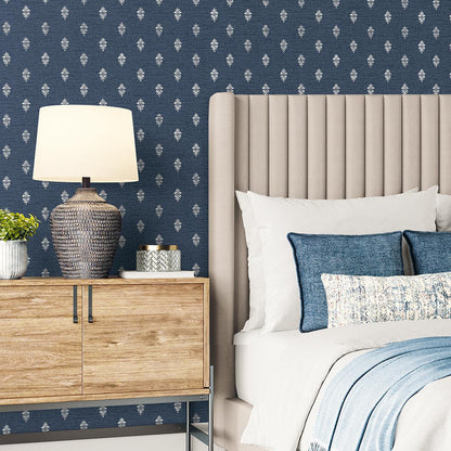 Carta da parati "Sault Blu" - Provence - WALLQUEST