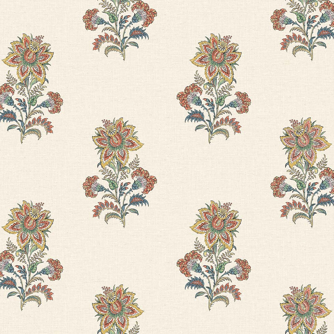 Carta da parati "Seillans Beige/Giallo" - Provence - WALLQUEST