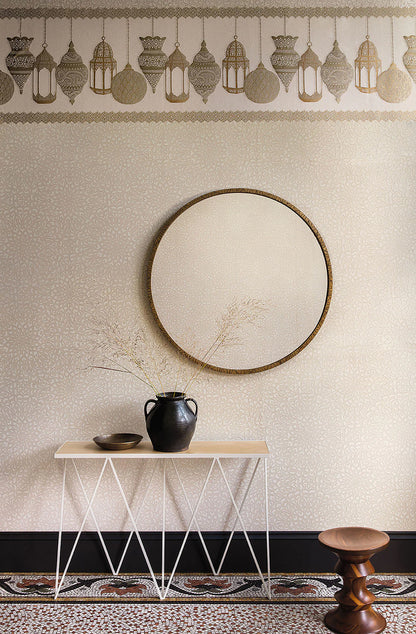 Carta da Parati "MARTYN LAWRENCE BULLARD" Medina marrone | COLE & SON