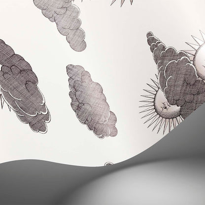 Carta da Parati "SOLI E NUVOLE BIANCO" Fornasetti | COLE & SON