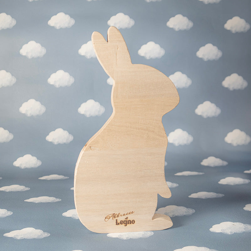 Statuina in legno "Coniglio"