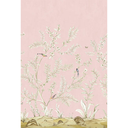 Carta da parati - "Vining Beauty Mural - Rose Petal" | WALLQUEST - DAISY BENNETT