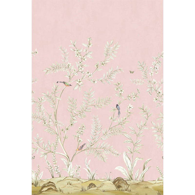 Carta da parati - "Vining Beauty Mural - Rose Petal" | WALLQUEST - DAISY BENNETT