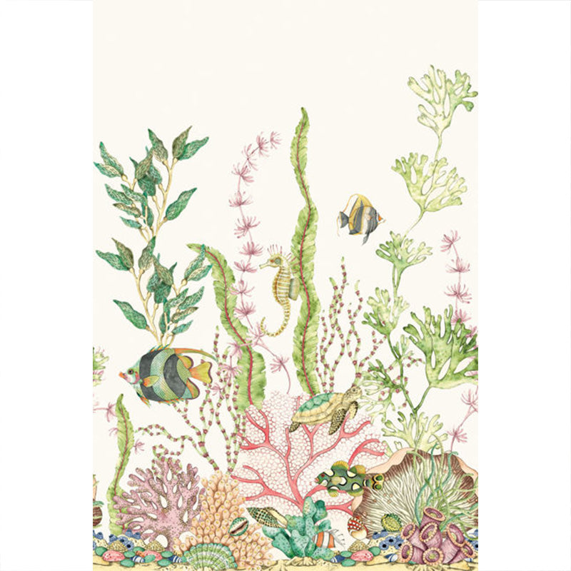 Carta da parati - "Nautical Mural - White" | WALLQUEST - DAISY BENNETT