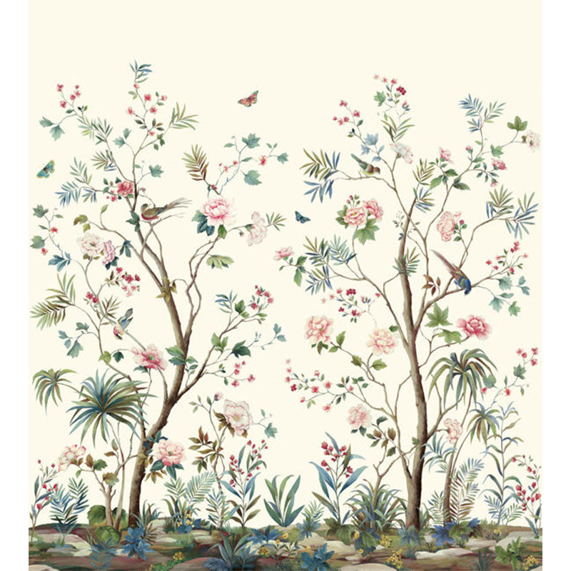 Carta da parati - "Charleston Gardens Mural - Oyster" | WALLQUEST - DAISY BENNETT