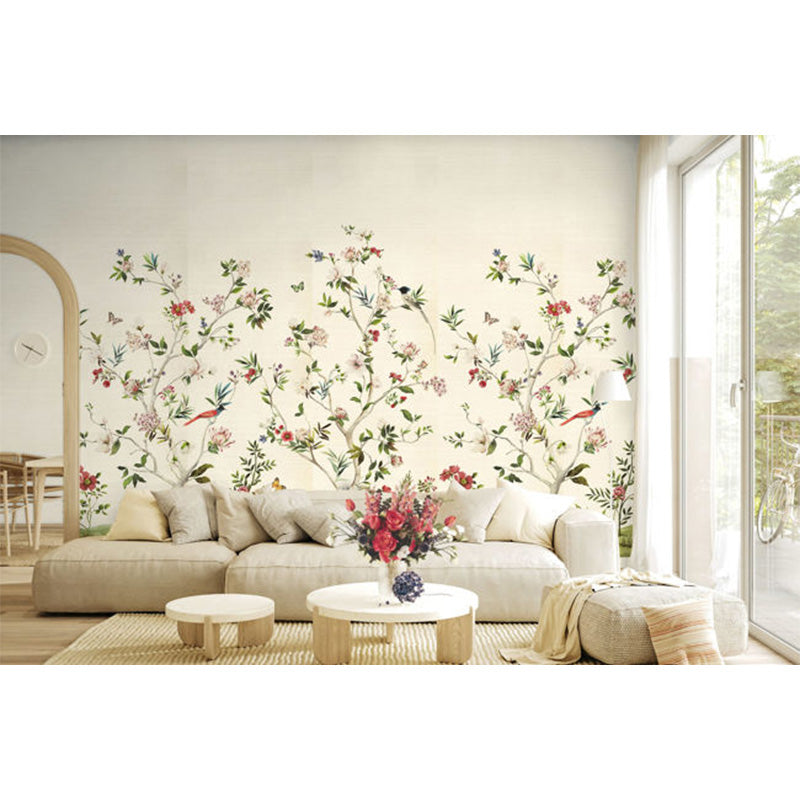 Carta da parati - "Chinoiserie Magnolia Mural - Almond" | WALLQUEST - DAISY BENNETT