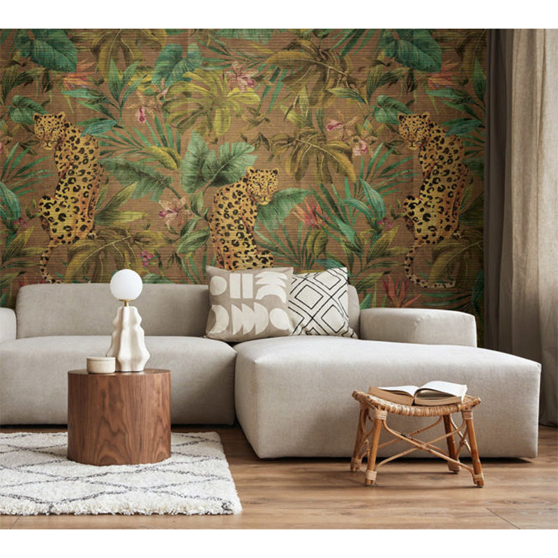 Carta da parati - "Exotica Mural - Bronze Gold" | WALLQUEST - DAISY BENNETT