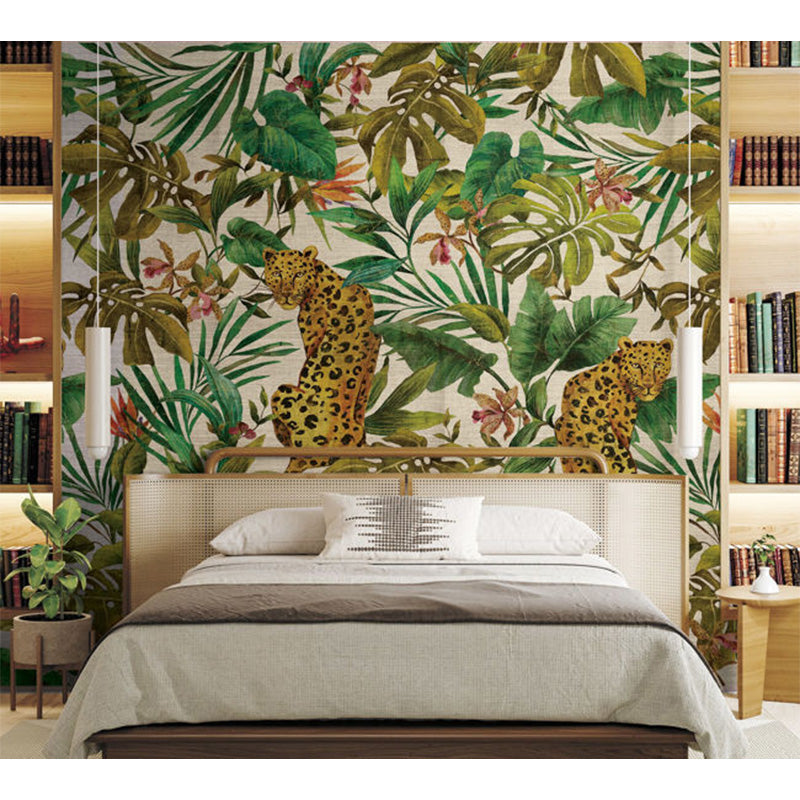 Carta da parati - "Exotica Mural - Linen" | WALLQUEST - DAISY BENNETT