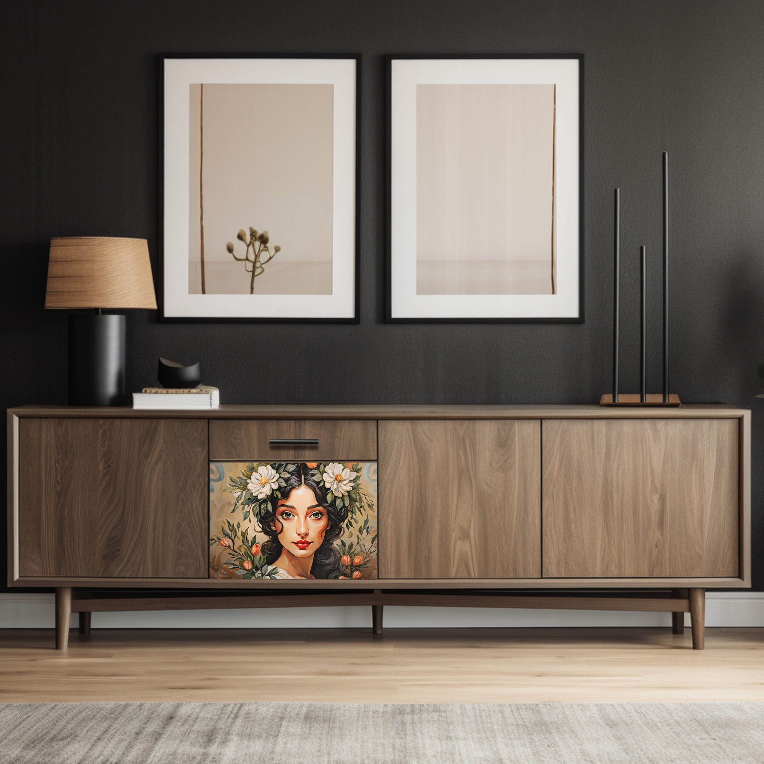 Dècoupage Donne - Flora