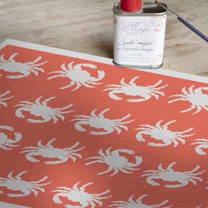Stampa Trasferibile “CRAB FANTASY” 28×40 cm