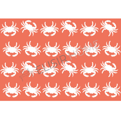 Stampa Trasferibile “CRAB FANTASY” 28×40 cm