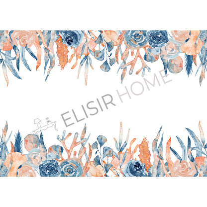 Stampa Trasferibile “PRATO DI MARE” 28×40 cm