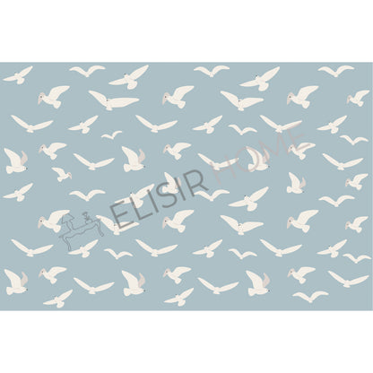 Stampa Trasferibile “CLEAR SKY” 28×40 cm