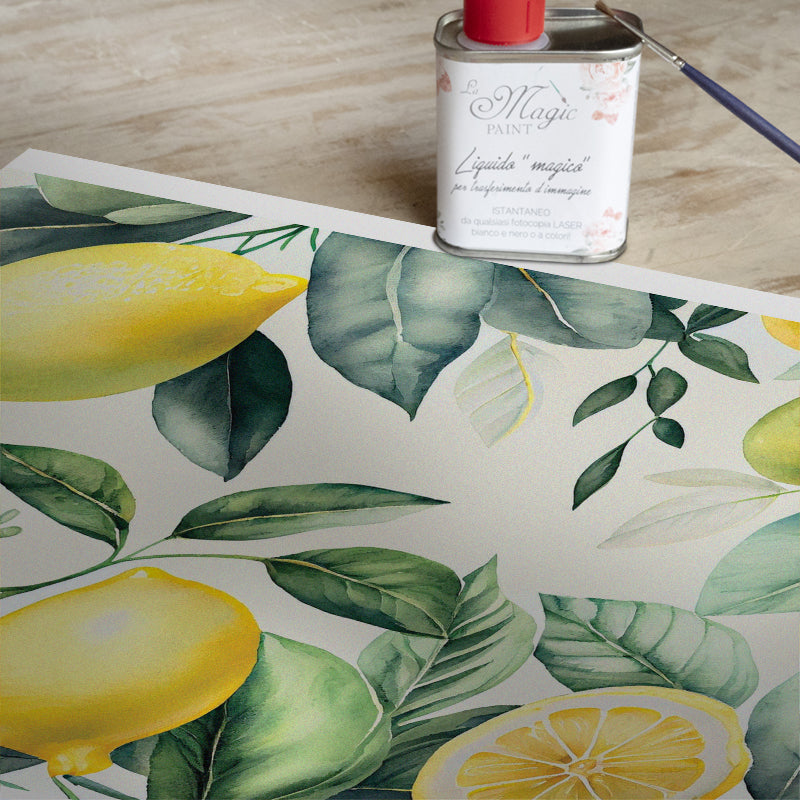 Stampa Trasferibile “LEMON ARMONY” 28×40 cm