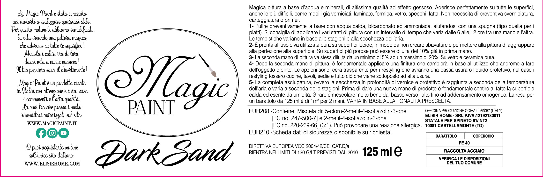 Magic Paint colore "Dark Sand"