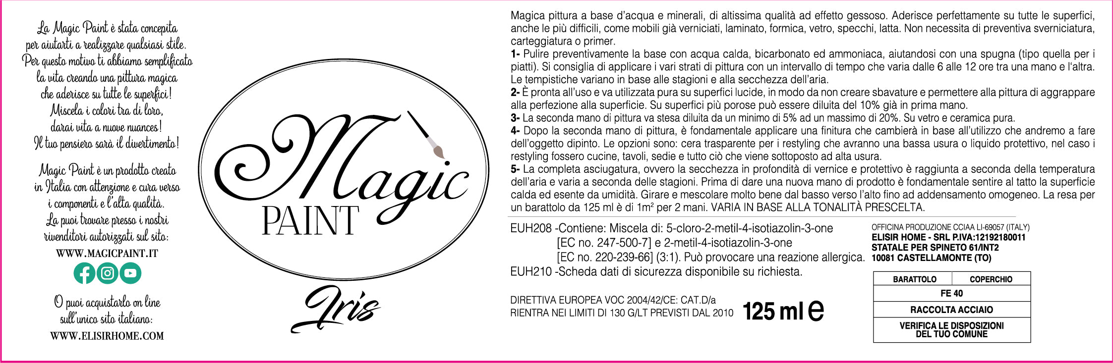 Magic Paint colore "Iris"