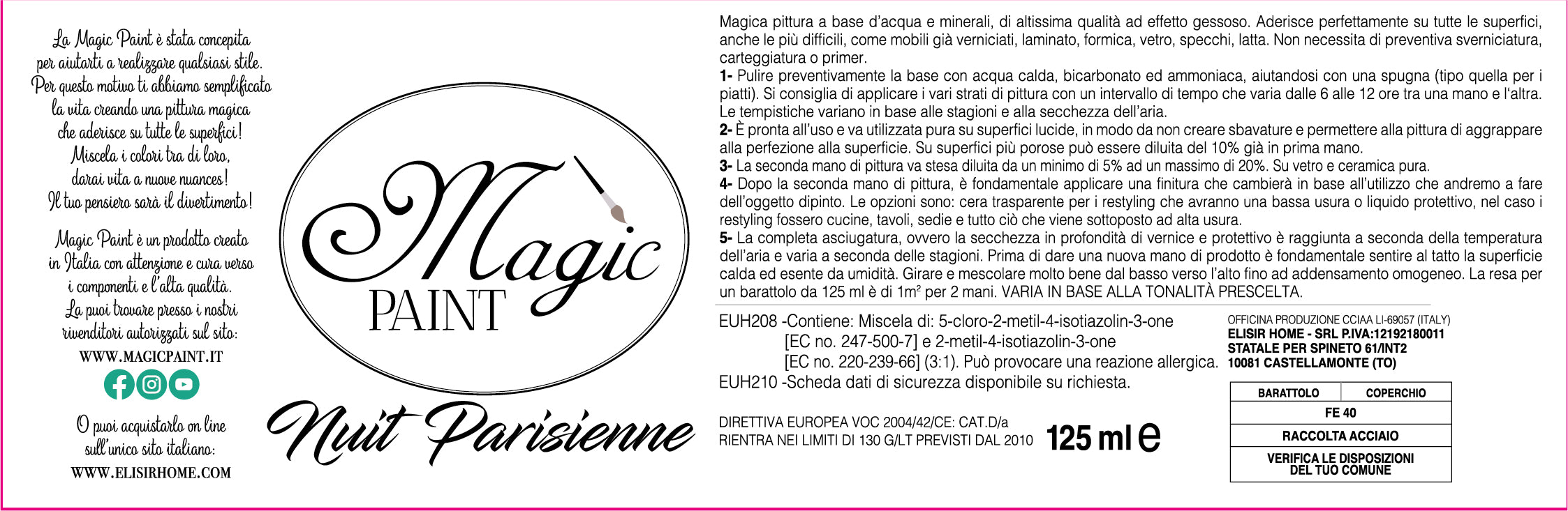 Magic Paint colore "Nuit Parisienne"