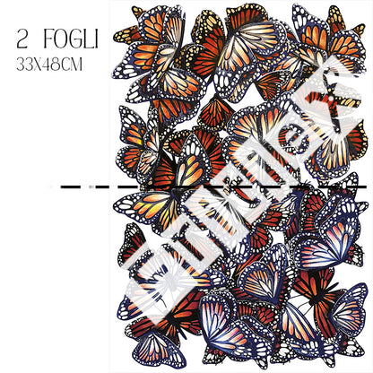 Dècoupage Collezione Alex - Farfalle