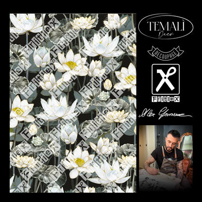 Dècoupage Collezione Alex - Fiore di loto