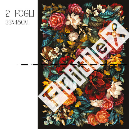 Dècoupage Collezione Alex - Flowers