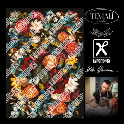 Dècoupage Collezione Alex - Flowers