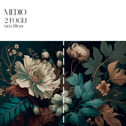 Découpage Modern Flora - Elegant Blumen