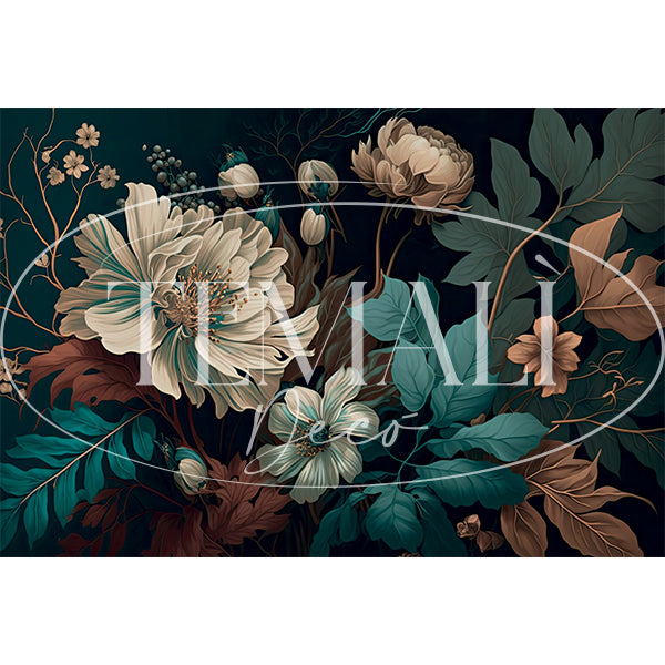 Découpage Modern Flora - Elegant Blumen