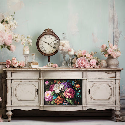 Dècoupage Modern Flora - Bouquet Colorato