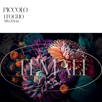 Découpage Modern Flora - Notte Fiorita