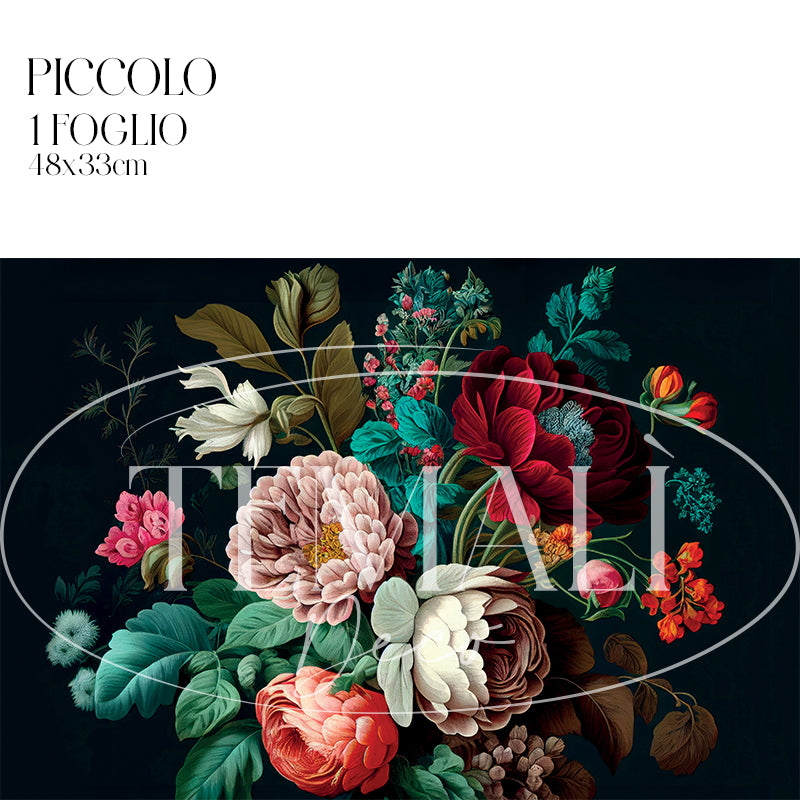 Dècoupage Modern Flora - Floral Bouquet