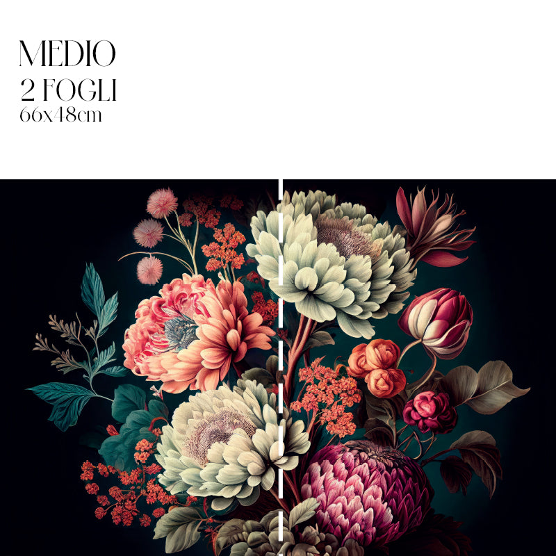 Dècoupage Modern Flora - Peonie Delicate