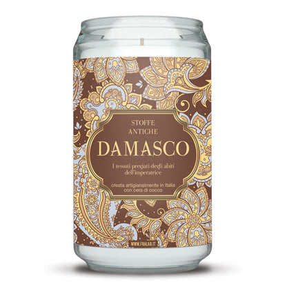 Candela Profumata Damasco - Stoffe Antiche - FraLab 390g