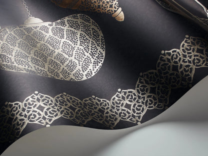 Carta da Parati "MARTYN LAWRENCE BULLARD" Fez border scuro | COLE & SON