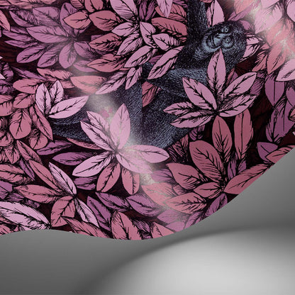 Carta da Parati "FOGLIE E SCIMMIE ROSA" Fornasetti | COLE & SON
