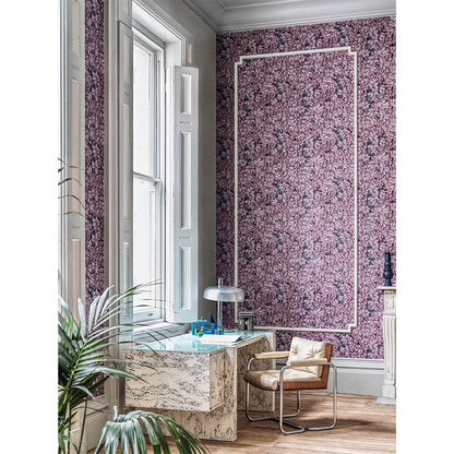 Carta da Parati "FOGLIE E SCIMMIE ROSA" Fornasetti | COLE & SON