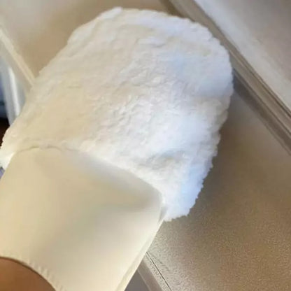 Guanto morbido da massaggio e lucidatura “Soffio”