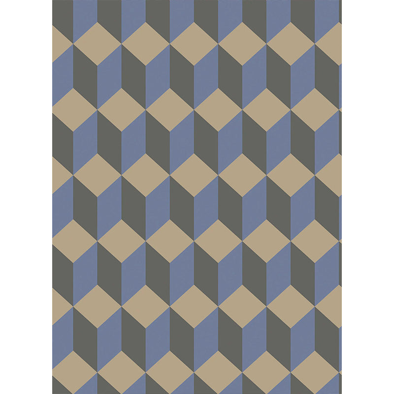 Carta da Parati “DELANO Metallic Gilver, Hyacinth & Charcoal” | COLE & SON