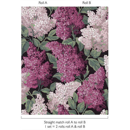Carta da Parati "LILAC GRANDIFLORA (2 roll set)" Botanical | COLE & SON