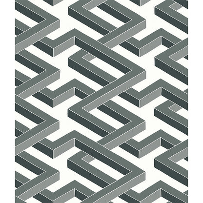 Carta da Parati “LUXOR Black on White” | COLE & SON