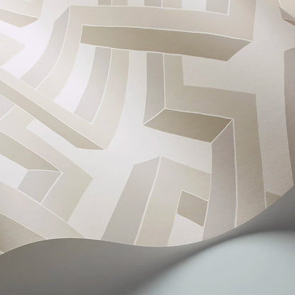 Carta da Parati “LUXOR Stone on White” | COLE & SON