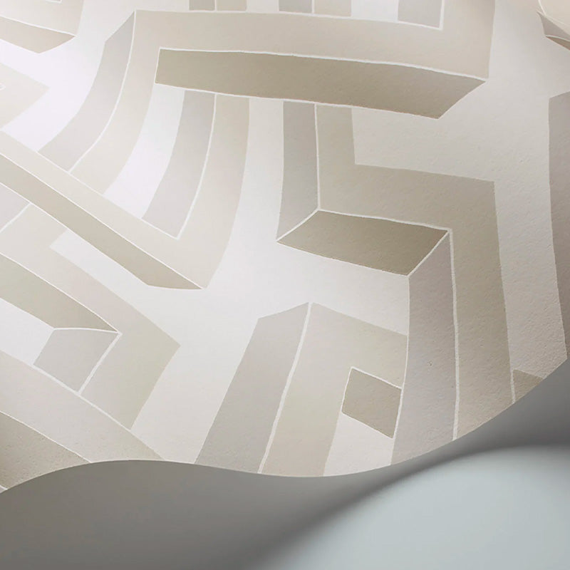 Carta da Parati “LUXOR Stone on White” | COLE & SON