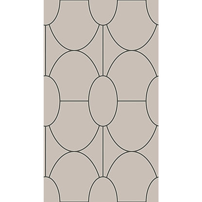 Carta da Parati “RIVIERA Charcoal on Linen” | COLE & SON