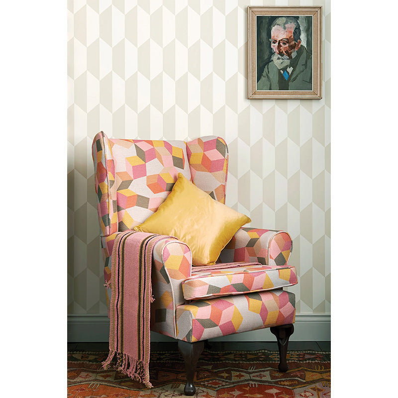 Carta da Parati “TILE Parchment & Cream” | COLE & SON